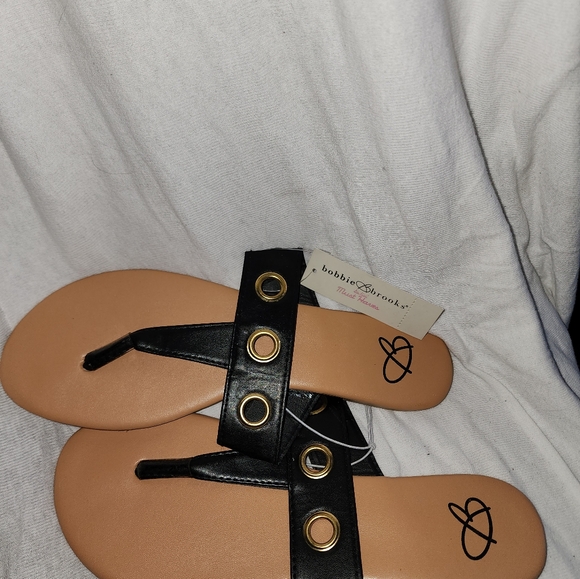 Bobbi Brown black flip flops - Picture 2 of 2